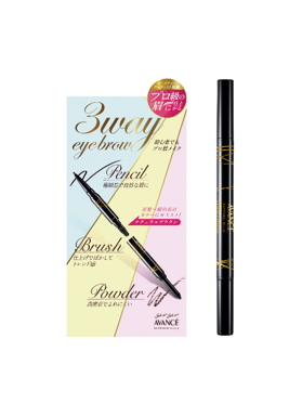 JOLI ET JOLI ET 3WAY EYEBROW NATURAL BROWN / OLIVE BROWN